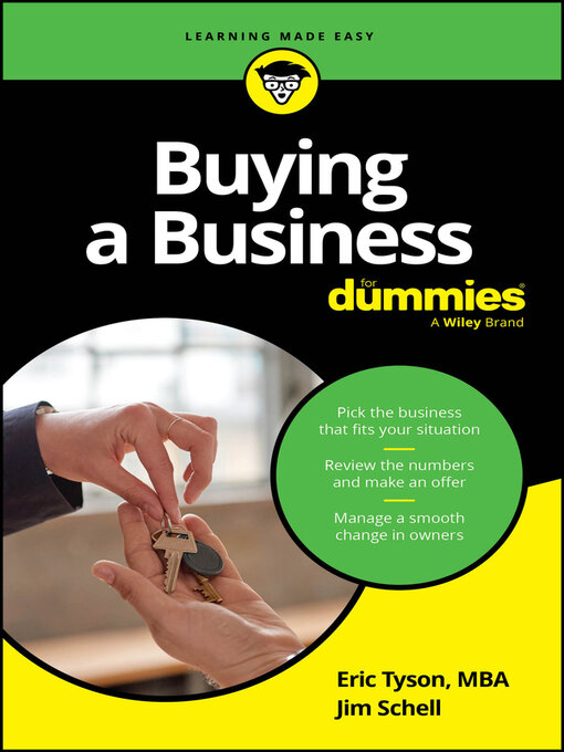 Title details for Buying a Business For Dummies by Eric Tyson - Available